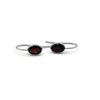Image 3 : Sterling Silver Natural Garnet Earring, Retail $350.00. Garnet is the birthstone for January.