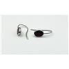 Image 4 : Sterling Silver Natural Garnet Earring, Retail $350.00. Garnet is the birthstone for January.