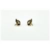 Image 2 : 14KT Yellow and Rose Gold Cupid bow and arrow with Heart Earring, W/A $375.00.