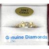 Image 1 : 10KT Yellow Gold Natural Diamond (0.34ct) Ring, Size 5.75, W/A $1940.00. Diamond is the birthstone f