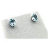 Image 1 : Sterling Silver Natural Blue Topaz (4.7ct) Earrings, W/A $465.00. Blue Topaz is the birthstone for D