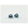 Image 2 : Sterling Silver Natural Blue Topaz (4.7ct) Earrings, W/A $465.00. Blue Topaz is the birthstone for D