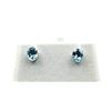 Image 3 : Sterling Silver Natural Blue Topaz (4.7ct) Earrings, W/A $465.00. Blue Topaz is the birthstone for D
