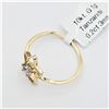 Image 2 : 10KT Yellow Gold Natural Tanzanite (0.20ct) Star Ring, Size 3.75, W/A $1235.00