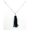 Image 3 : Sterling Silver CZ (0.60ct) and Black CZ (2ct) Pendant With Sterling Silver Chain, W/A $1060.00