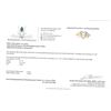 Image 6 : 10KT Yellow Gold Natural Diamond (0.10ct) Heart Shape Ring, Size 8, W/A $1775.00.