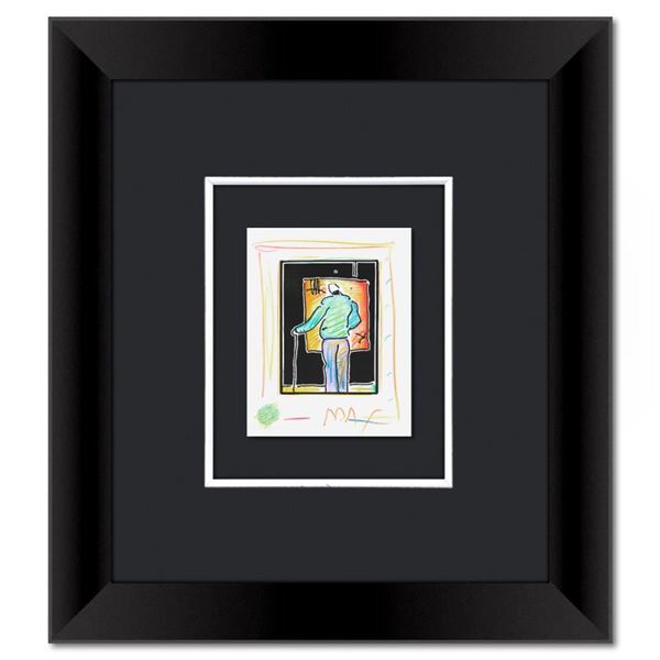 Man at Easel by Peter Max