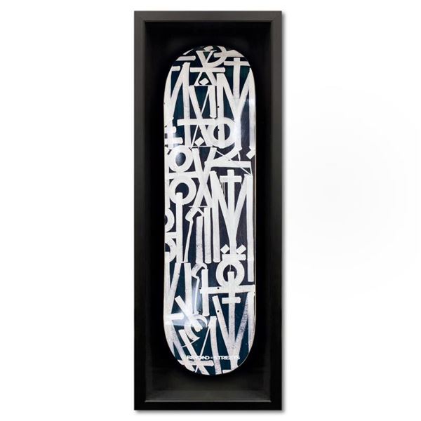 RETNA Beyond The Streets Skateboard (Black) by RETNA,