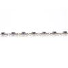 Image 4 : 6.25" Vintage 14k White Gold Round Synthetic Alexandrite Diamond Tennis Bracelet