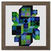 Tridim - B de la serie Hommage A LHexagone by Vasarely (1908-1997)