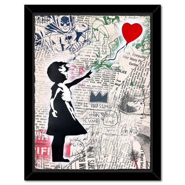 Balloon Girl by Mr Brainwash Original