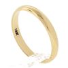 Image 6 : Unisex Classic 14k Yellow Gold 3.1mm Plain Dome Polished Stack Wedding Band Ring