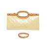 Louis Vuitton Beige Leather Roxbury Drive Shoulder Bag