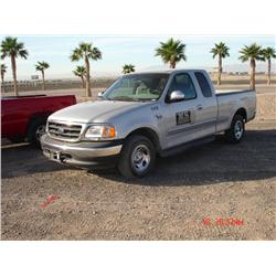 FORD F150 XLT SUPER CAB PICKUP, s/n 1FTRX17L32NB23984: