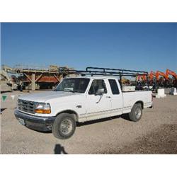FORD F150 XLT 4 X 2 SUPER CAB PICKUP, s/n 1FTEX15H6SKA83057: