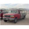 Image 2 : FORD F450 SUPER DUTY S/A FLATBED UTILITY TRUCK, s/n 2FDLDF47M2PCA77169: