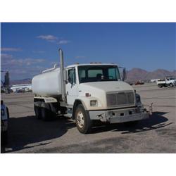 FREIGHTLINER FL80 4,000 GALLON T/A WATER TRUCK, s/n 1FVHBXAK32HJ76636: