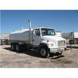 FREIGHTLINER FL80 4,000 GALLON T/A WATER TRUCK, s/n 1FVHBXAK41HH77541: