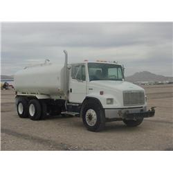 FREIGHTLINER FL80 4,000 GALLON T/A WATER TRUCK, s/n 1FVXJJCB3XHB43476: