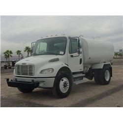 FREIGHTLINER BUSINESS CLASS M2 2,250 GALLON S/A WATER TRUCK, s/n 1FVACXDC54HM91167:
