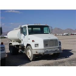 FREIGHTLINER FL70 2,250 GALLON S/A WATER TRUCK, s/n 1FVABTAL31HG68040: