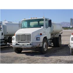 FREIGHTLINER FL70 2,250 GALLON S/A WATER TRUCK, s/n 1FVABTAK41DG68658: