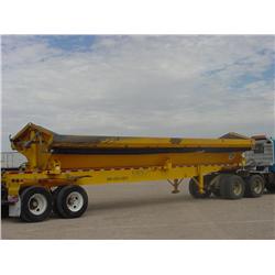 CIRCLE R 42ft. T/A SIDE DUMP TRAILER, s/n 1T9SS40211T627067: