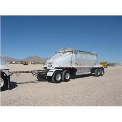 BEALL "SILVER BULLET" BABDP-22-1 22 CY 4 AXLE ALUMINUM BOTTOM DUMP PUP TRAILER, s/n 1BN1P3441YB00579