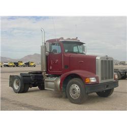 PETERBILT 375 S/A TRUCK TRACTOR, s/n 1XPBAA7XXKN279539: