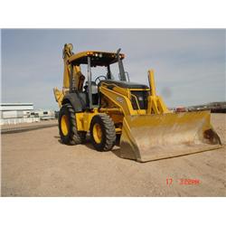 JOHN DEERE 410G 4 X 4 LOADER BACKHOE, s/n TO410GX960485: