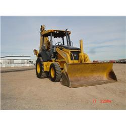 JOHN DEERE 410G 4 X 4 LOADER BACKHOE, s/n TO410GX960215: