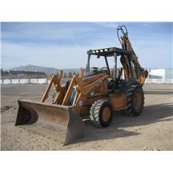 CASE 590 SUPER M 4 X 4 LOADER BACKHOE, s/n JJG0287740:
