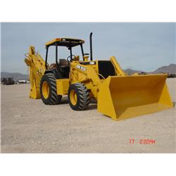 JOHN DEERE 710D 4 X 4 LOADER BACKHOE, s/n T0710DJ877879: