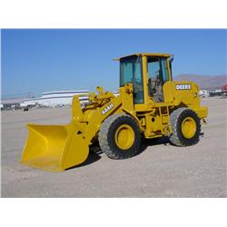 JOHN DEERE 444H WHEEL LOADER, s/n DW444HX568939: