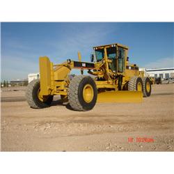 CATERPILLAR 14H MOTOR GRADER, s/n 7WJ01383: