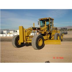 CATERPILLAR 14H MOTOR GRADER, s/n 7WJ00998: