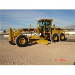CATERPILLAR 14H MOTOR GRADER, s/n 7WJ00355:
