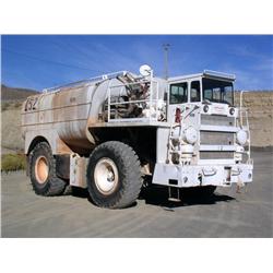 WABCO 50B OFF HIGHWAY RIDGED FRAME 10,000 GALLON WATER TANKER, s/n PCF22228FA22AU: