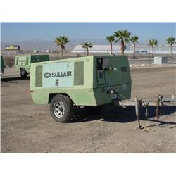 SULLAIR 185 DPQ AIR COMPRESSOR, s/n 004-125528: