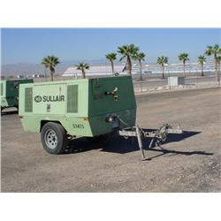 SULLAIR 185 DPQ AIR COMPRESSOR, s/n 004-125911: