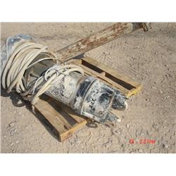 HOMA AK634-32C/87G 8HP ELECTRIC SUBMERSIBLE WATER PUMP, s/n 449: