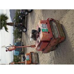 MIKASA TANDEM WALK BEHIND SMOOTH DRUM TRENCH COMPACTOR, s/n N/A: