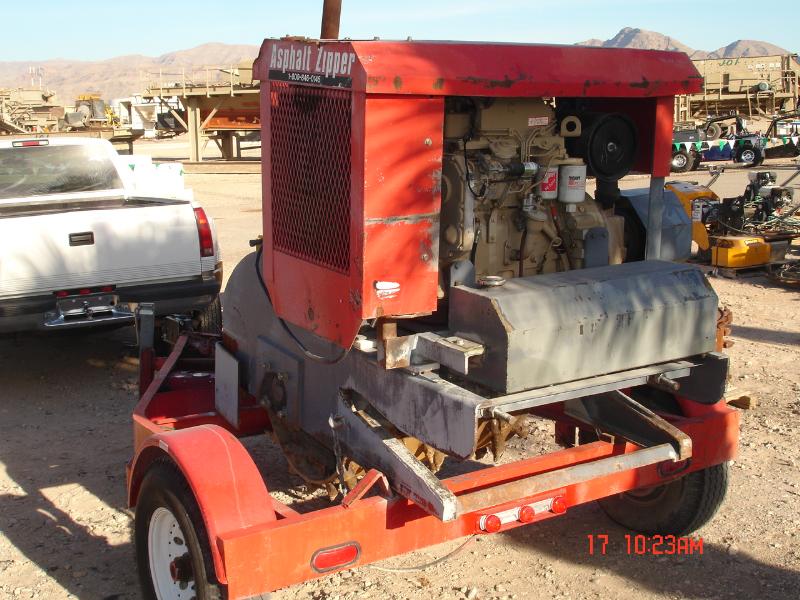 ASPHALT ZIPPER AZ-360 RECLAMATION/MILLING MACHINE ATTACHMENT TO FIT ...
