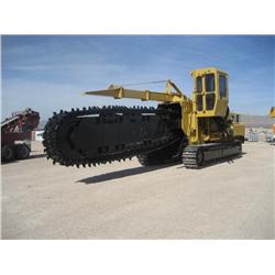VERMEER T1055 CRAWLER TRENCHER, s/n 1VRN210Y2Y1000115: