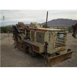CAPITOL 350 CRAWLER TRENCHER, s/n 350-14-74: