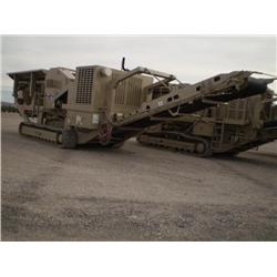 KOLBERG  PIONEER  RT2650 CRAWLER JAW CRUSHER, s/n 404655: