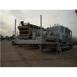 CRUSH BOSS 6356 PORTABLE PRIMARY IMPACT CRUSHER, s/n 6356-519: