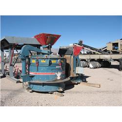 CEMCO AEV80 35in. SUPER CHIPPER STATIONARY VSI IMPACT CRUSHER, s/n AEV0605-180: