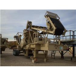 PIONEER 4030 PORTABLE TRIPLE ROLL CRUSHER, s/n 4030PRT1089: