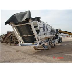 ELRUS 6ft. X 20ft. PORTABLE 3 DECK INCLINE SCREENING PLANT, s/n M3489ER04SC: